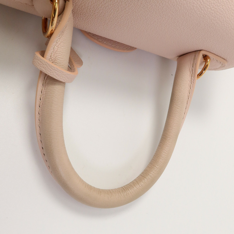 Delvaux 牛皮皮革Brillant Mini手挽肩背兩用袋-15
