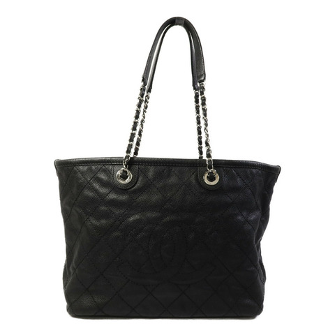CHANEL 牛皮皮革CC Quited Tote Bag手挽袋