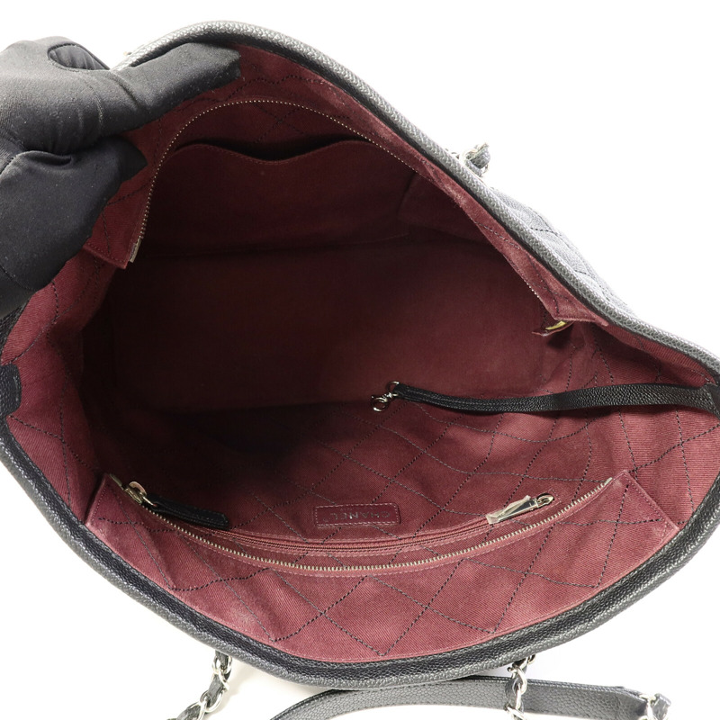 CHANEL 牛皮皮革CC Quited Tote Bag手挽袋-4