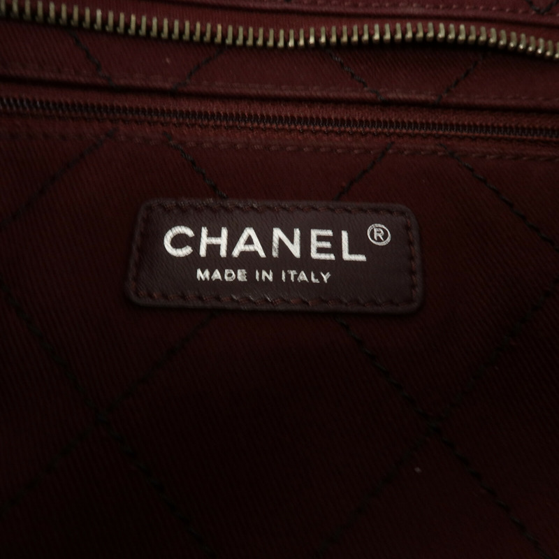 CHANEL 牛皮皮革CC Quited Tote Bag手挽袋-5