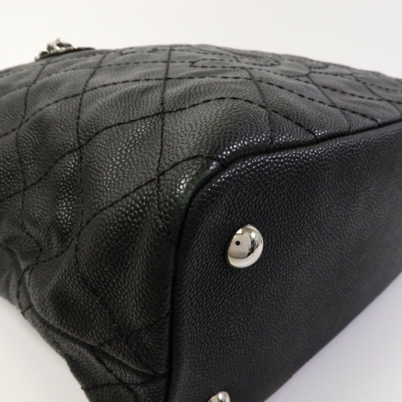 CHANEL 牛皮皮革CC Quited Tote Bag手挽袋-9