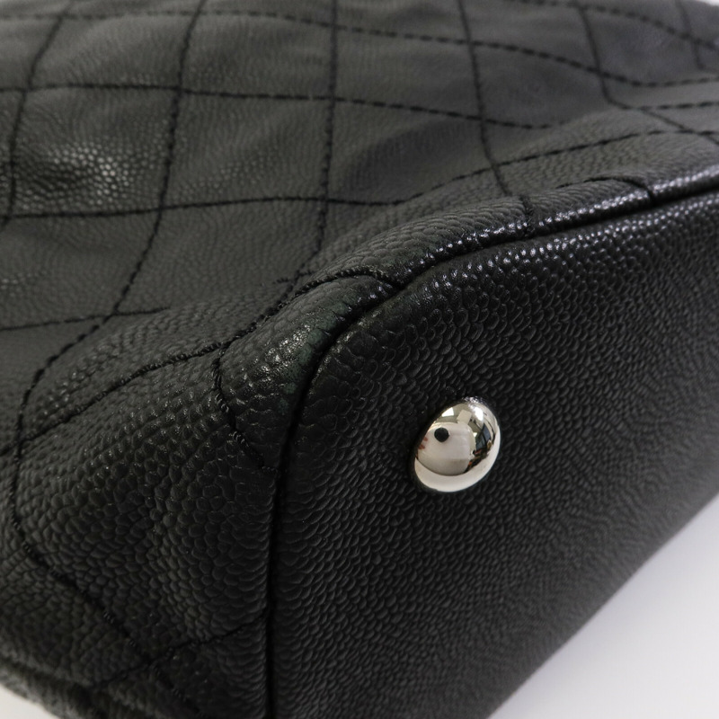 CHANEL 牛皮皮革CC Quited Tote Bag手挽袋-11