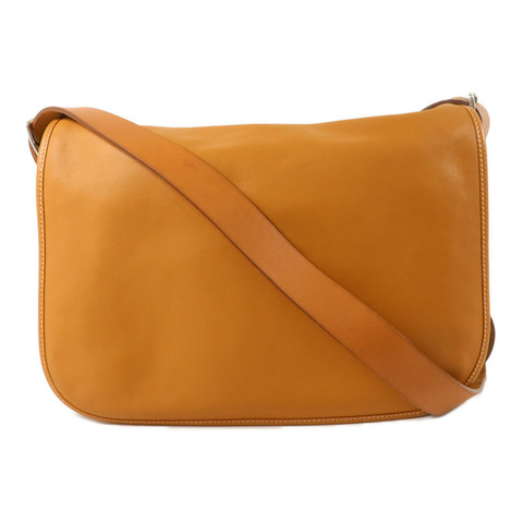 HERMES Swift皮革Barda 35肩背袋Gold