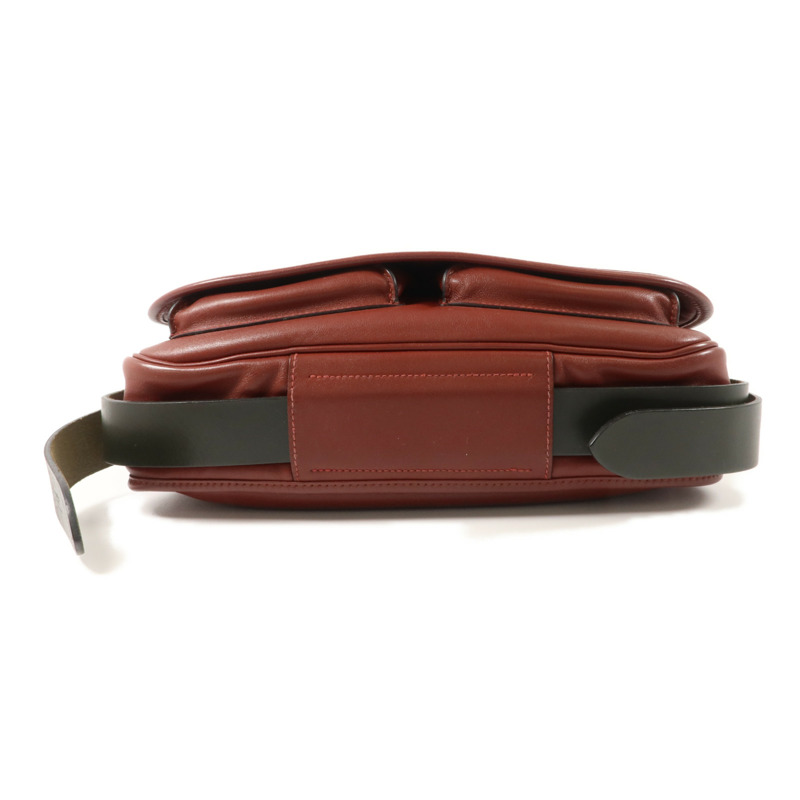 HERMES Swift皮革Barda 30肩背袋Noir-3