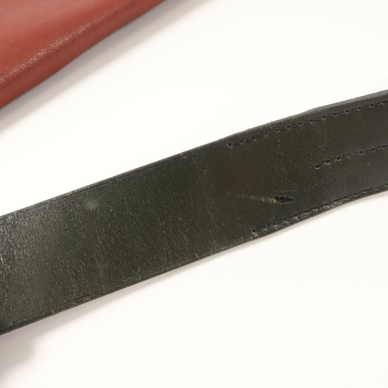 HERMES Swift皮革Barda 30肩背袋Noir-14