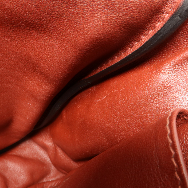 HERMES Swift皮革Barda 30肩背袋Noir-19