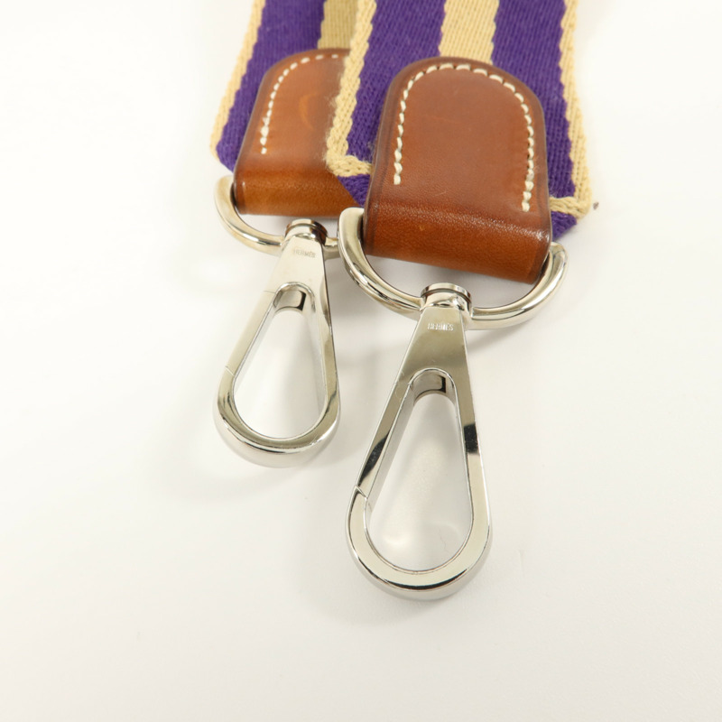 HERMES Felt/Barenia皮革Evelyne PM肩背袋Fauve/Iris-9