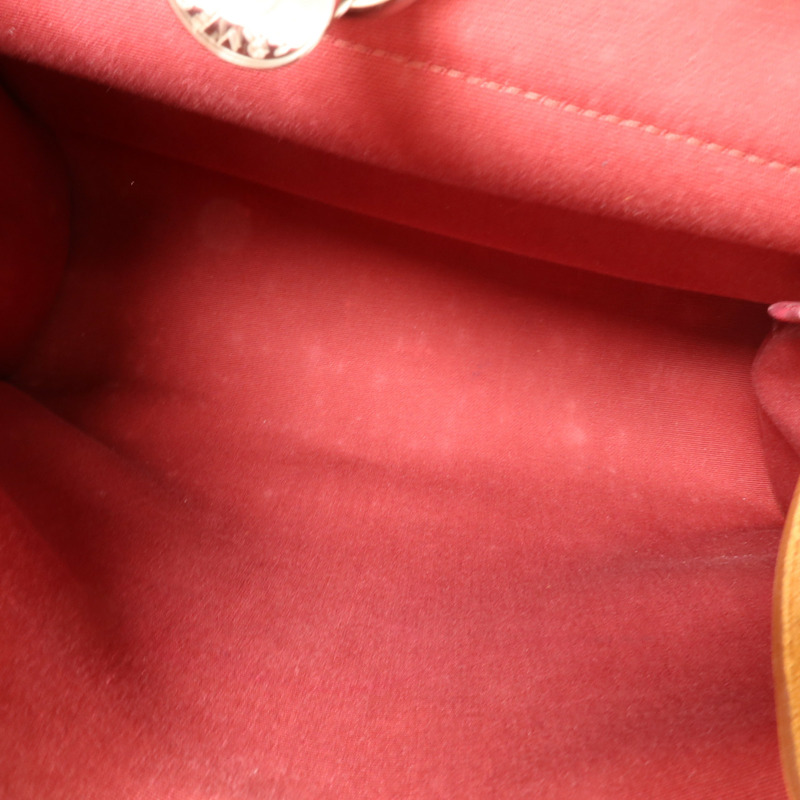 HERMES 帆布Herbag PM手挽肩背兩用袋Rubis/Fauve-4