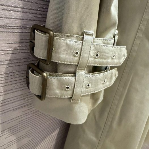 💎Han's house精品服飾💎Burberry 格紋 中長版 風衣 外套 英國製 現貨48 專櫃95000-1