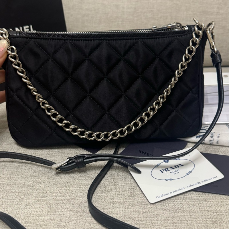 prada 斜背包 腋下包-16