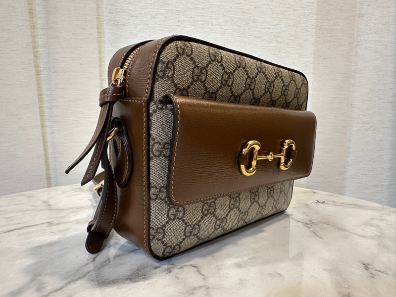 Gucci 1955前口袋ㄇ拉斜背包-1