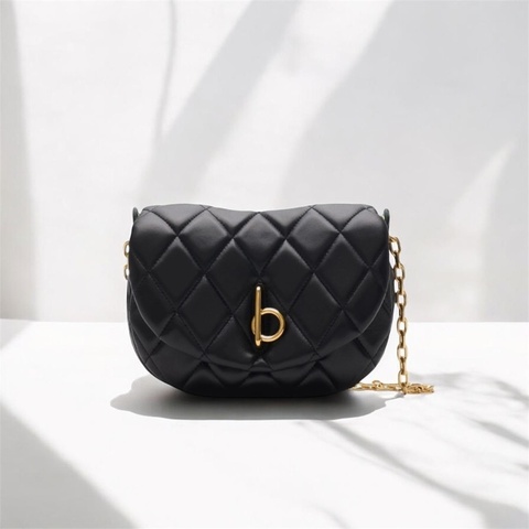 莉亞精品♡Burberry 小羊皮鏈包 #未使用閒置品