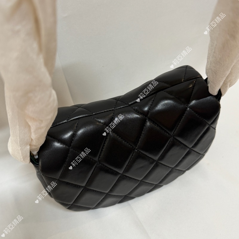 莉亞精品♡Burberry 小羊皮鏈包 #未使用閒置品-4