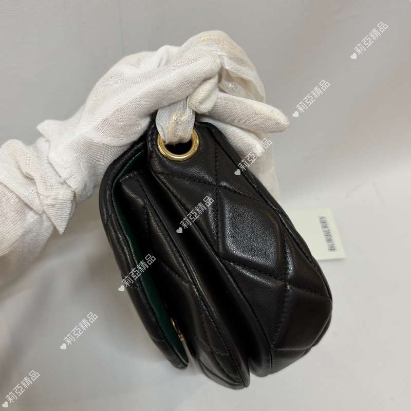 莉亞精品♡Burberry 小羊皮鏈包 #未使用閒置品-5