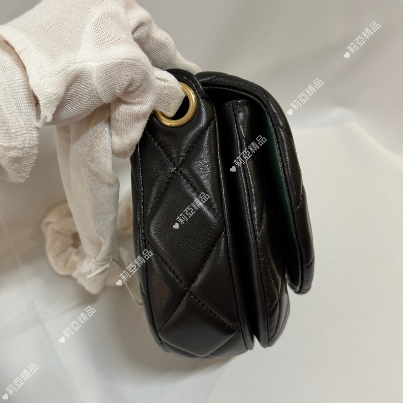 莉亞精品♡Burberry 小羊皮鏈包 #未使用閒置品-7