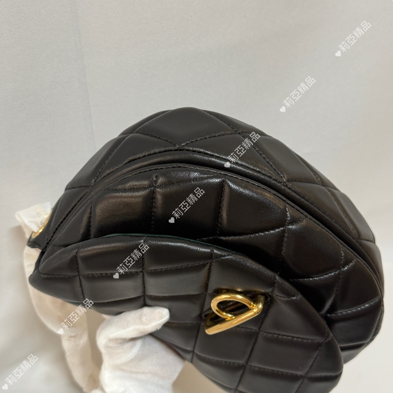 莉亞精品♡Burberry 小羊皮鏈包 #未使用閒置品-8