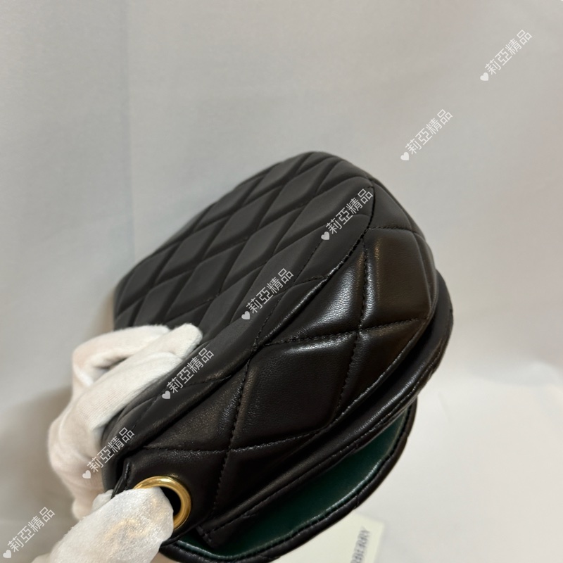 莉亞精品♡Burberry 小羊皮鏈包 #未使用閒置品-11