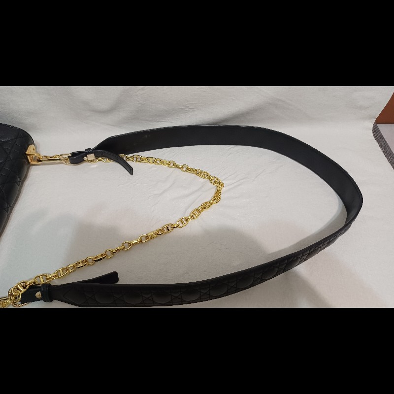Dior Caro 斜背肩背小牛皮包-4