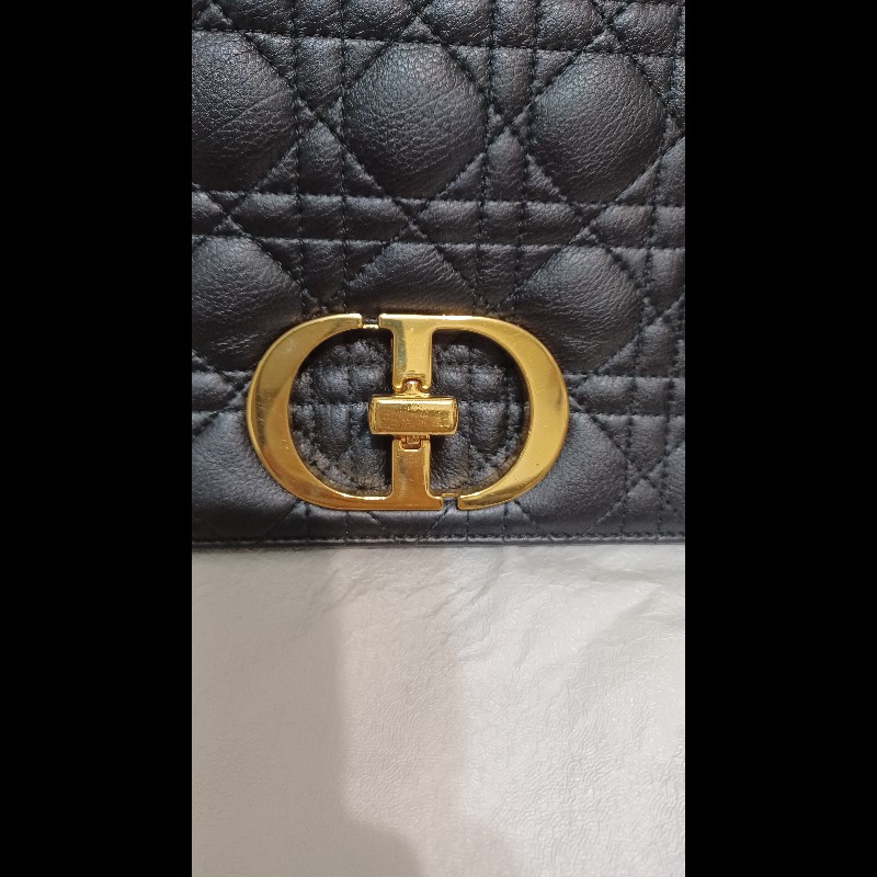 Dior Caro 斜背肩背小牛皮包-10