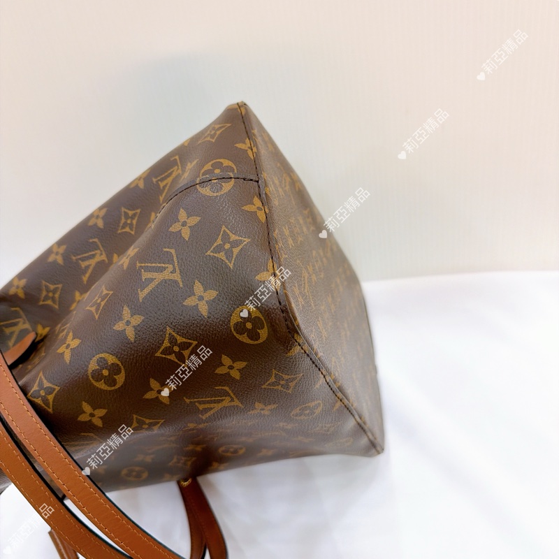莉亞精品♡ Lv 老花焦糖水桶 二手美包-9