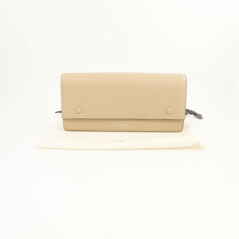 CELINE 牛皮皮革Long Wallet長錢包-16