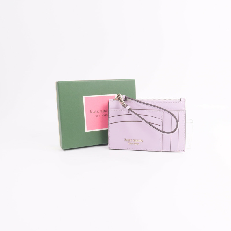 Kate Spade Saffiano皮革Spencer Cardholder Wristlet卡片套-17