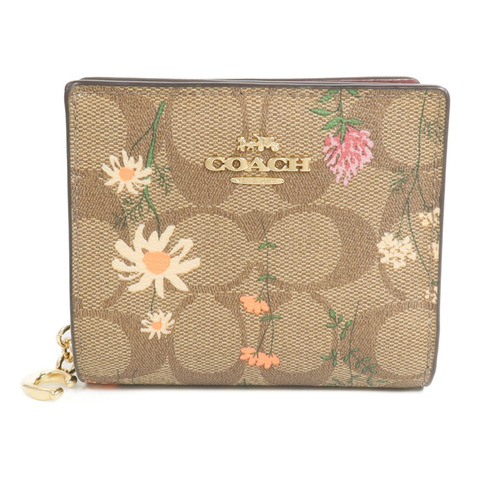 COACH 塗層帆布Wallet錢包