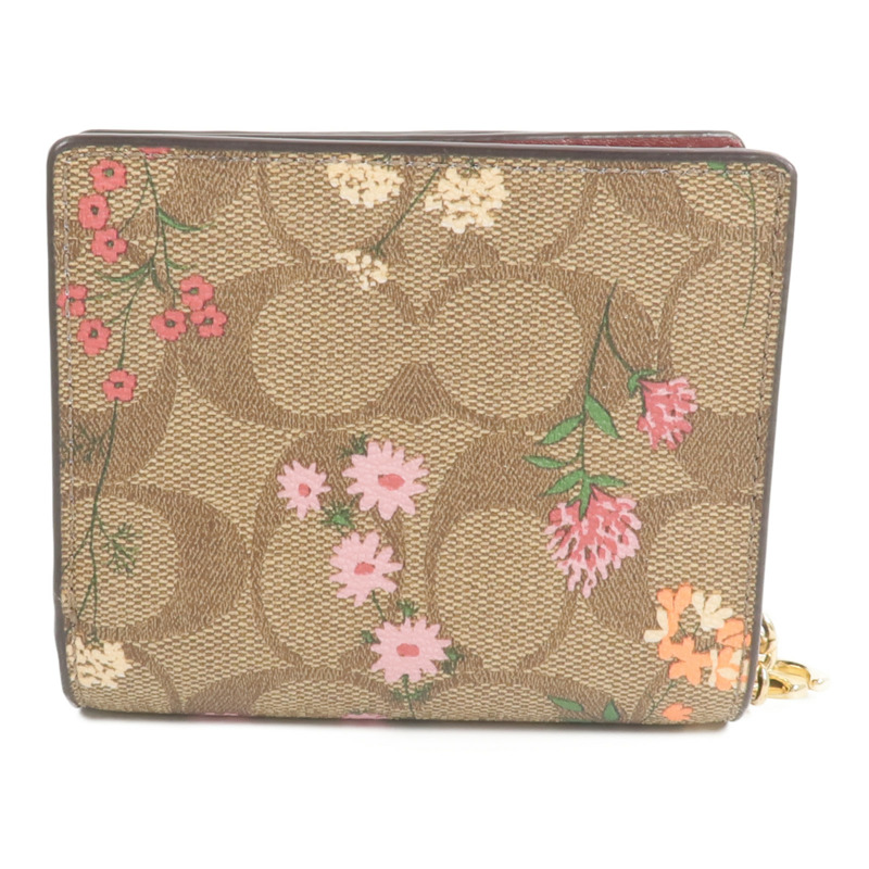 COACH 塗層帆布Wallet錢包-1