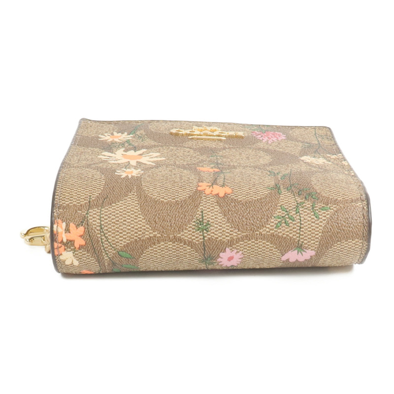 COACH 塗層帆布Wallet錢包-5