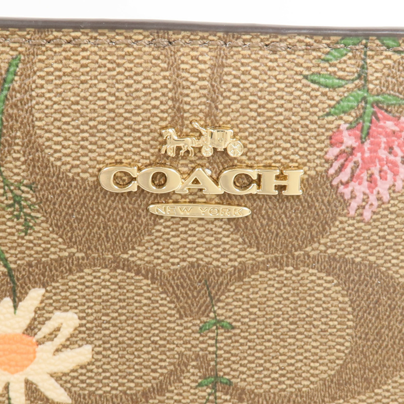 COACH 塗層帆布Wallet錢包-9