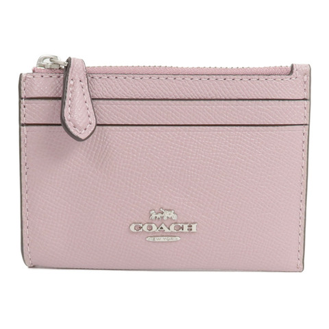 COACH 塗層帆布Card/Coin Case零錢包/卡片套
