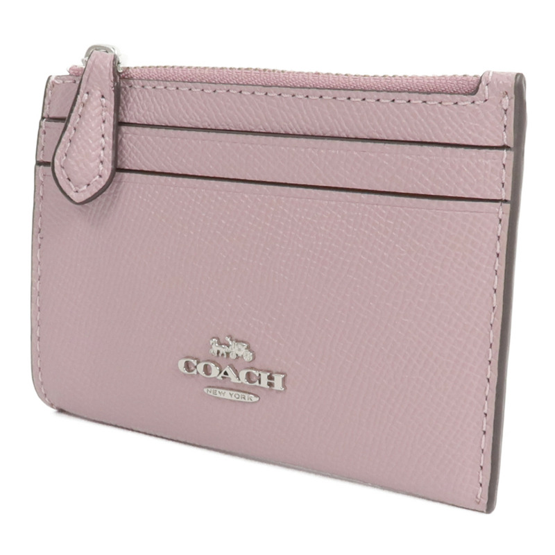 COACH 塗層帆布Card/Coin Case零錢包/卡片套-2