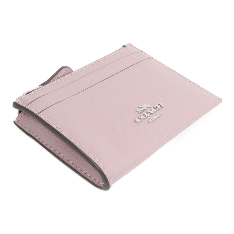 COACH 塗層帆布Card/Coin Case零錢包/卡片套-3