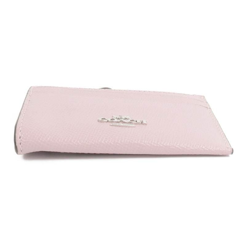 COACH 塗層帆布Card/Coin Case零錢包/卡片套-5