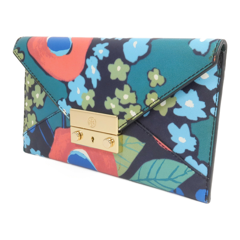 Tory Burch Saffiano皮革Juliette Envelope Wallet長錢包-1