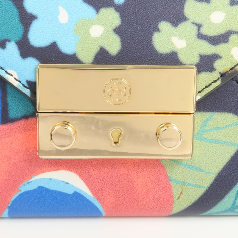 Tory Burch Saffiano皮革Juliette Envelope Wallet長錢包-10