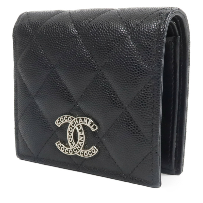 CHANEL 牛皮皮革Fold Wallet錢包-2