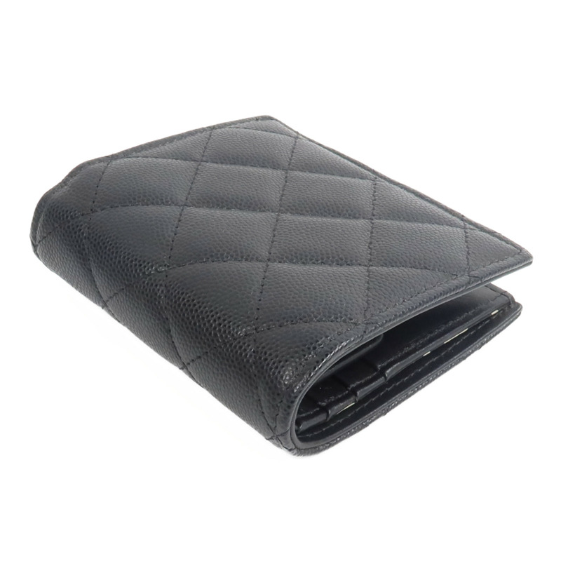 CHANEL 牛皮皮革Fold Wallet錢包-4
