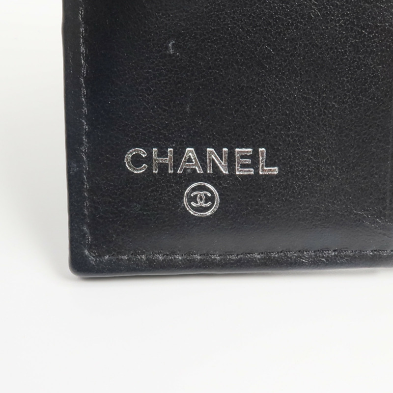CHANEL 牛皮皮革Fold Wallet錢包-11
