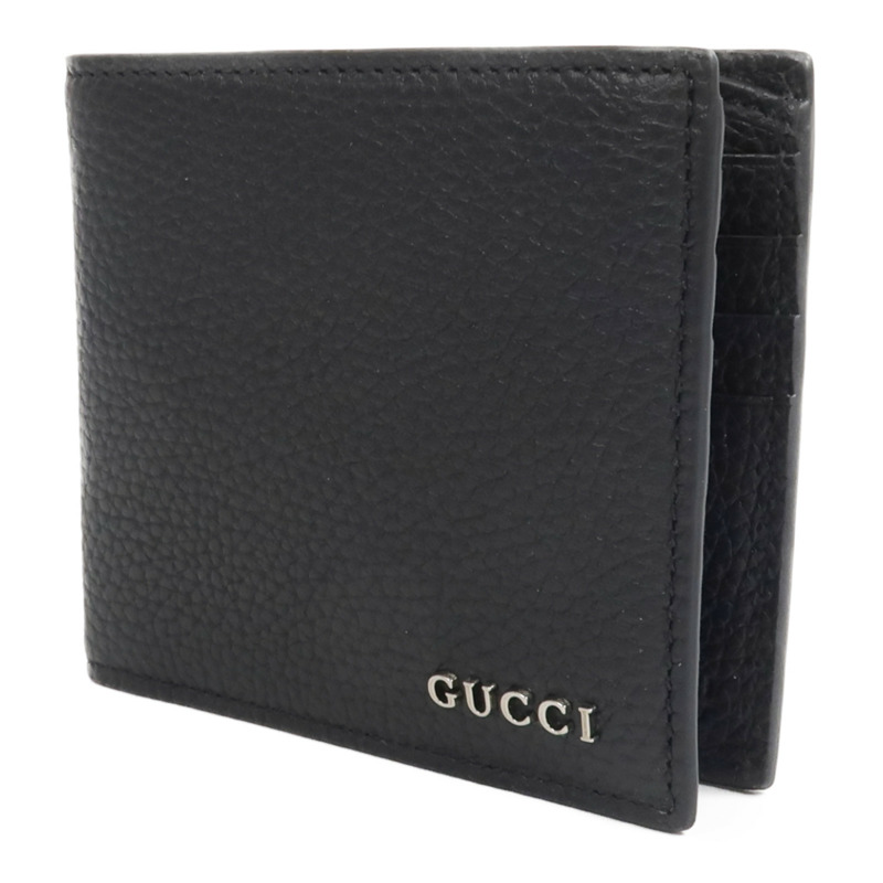 GUCCI 牛皮皮革Bi-Fold Wallet錢包-2