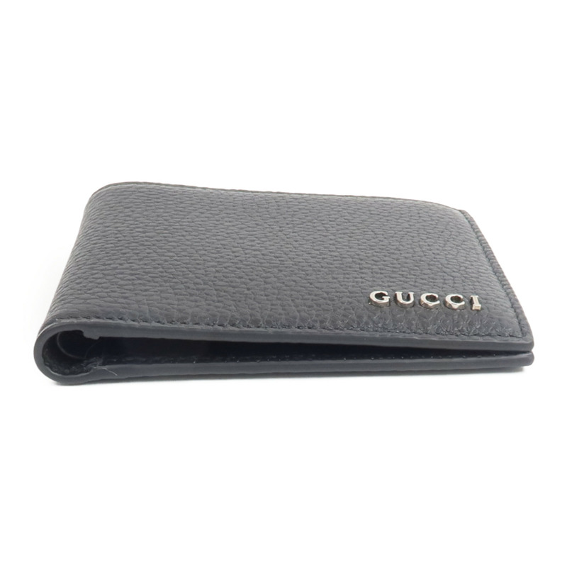 GUCCI 牛皮皮革Bi-Fold Wallet錢包-5