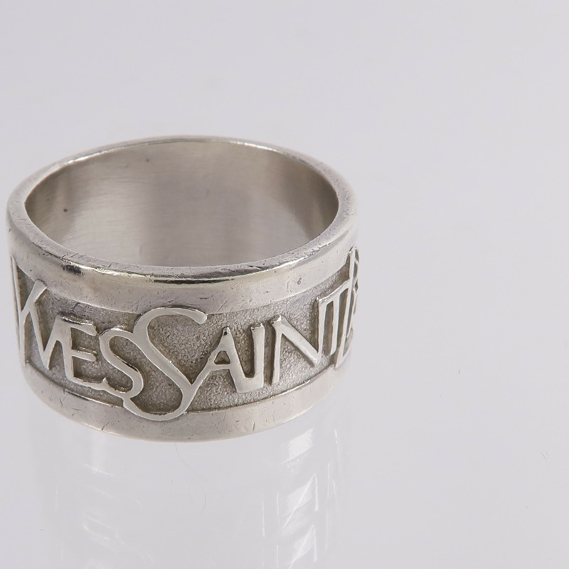 SAINT LAURENT 925純銀Vintage Silver Ring戒指-5