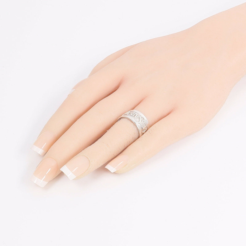 SAINT LAURENT 925純銀Vintage Silver Ring戒指-8