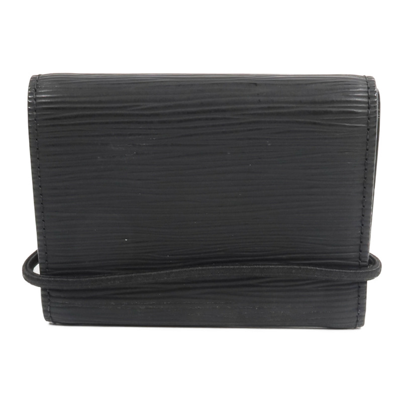 LOUIS VUITTON Epi皮革Porte Monnaie Elastic Wallet卡片套-1