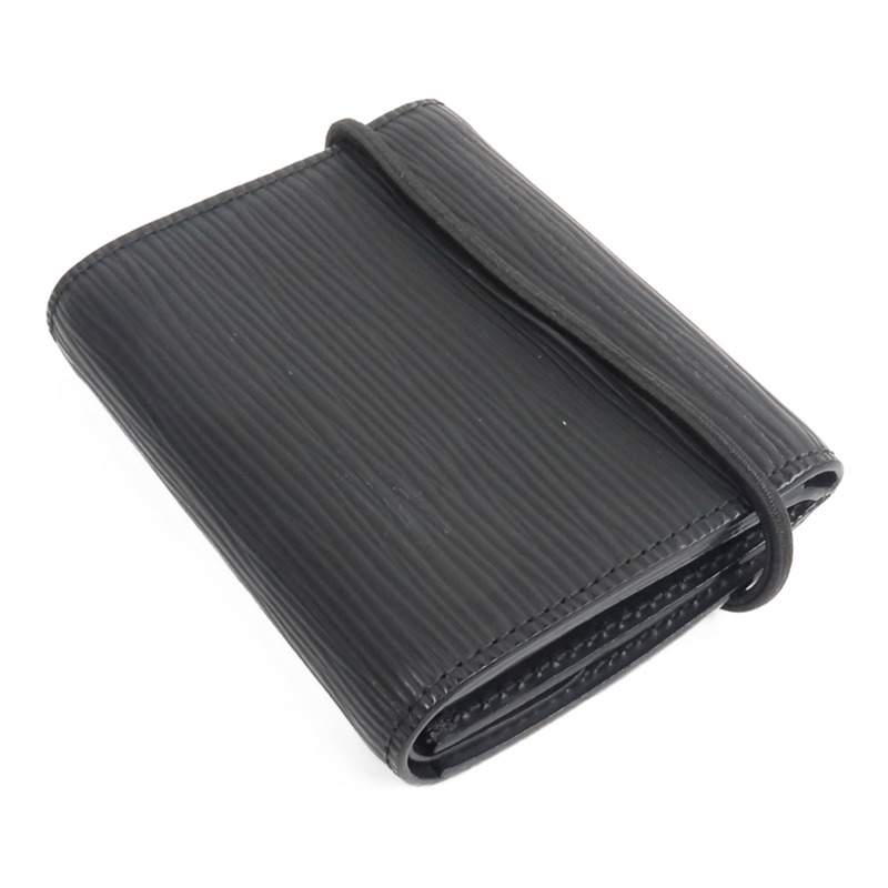LOUIS VUITTON Epi皮革Porte Monnaie Elastic Wallet卡片套-4