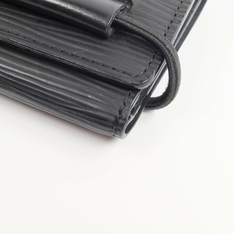 LOUIS VUITTON Epi皮革Porte Monnaie Elastic Wallet卡片套-6
