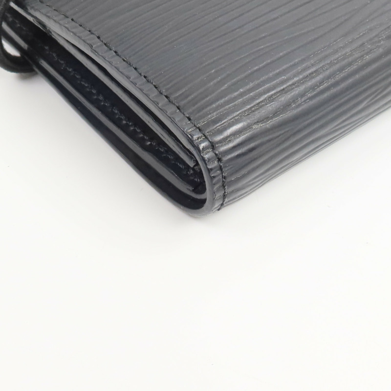 LOUIS VUITTON Epi皮革Porte Monnaie Elastic Wallet卡片套-8