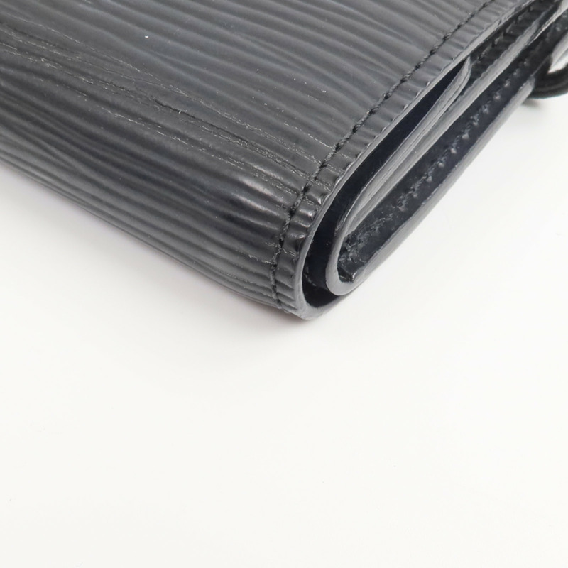LOUIS VUITTON Epi皮革Porte Monnaie Elastic Wallet卡片套-9