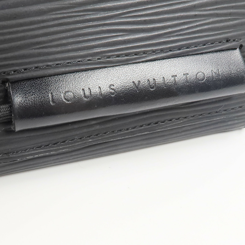 LOUIS VUITTON Epi皮革Porte Monnaie Elastic Wallet卡片套-10