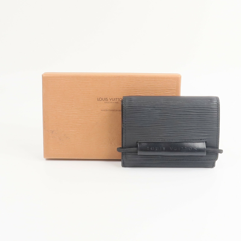 LOUIS VUITTON Epi皮革Porte Monnaie Elastic Wallet卡片套-17